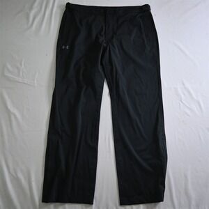 Under Armour XL Adjustable Zip Cuff Black Waterproof Golf Storm 3‎ 1281279 Pants